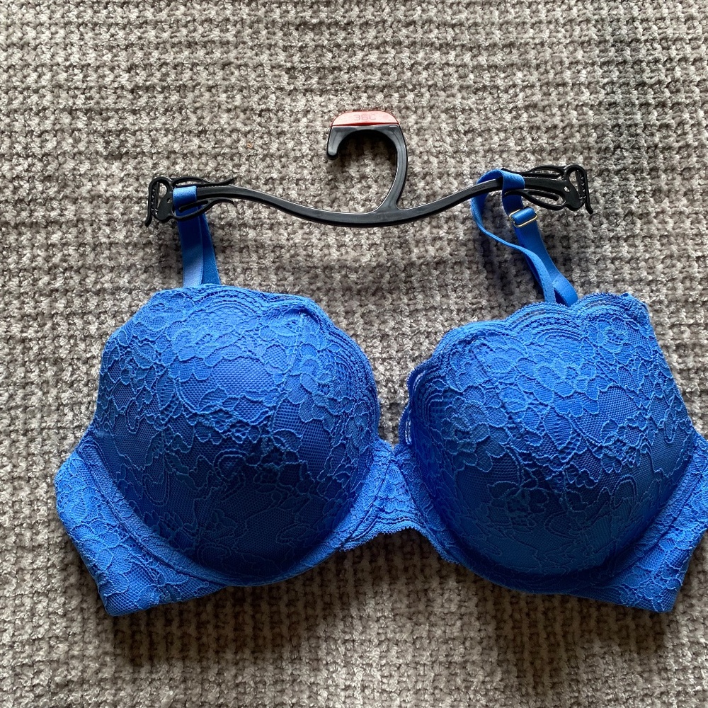 Blue bra